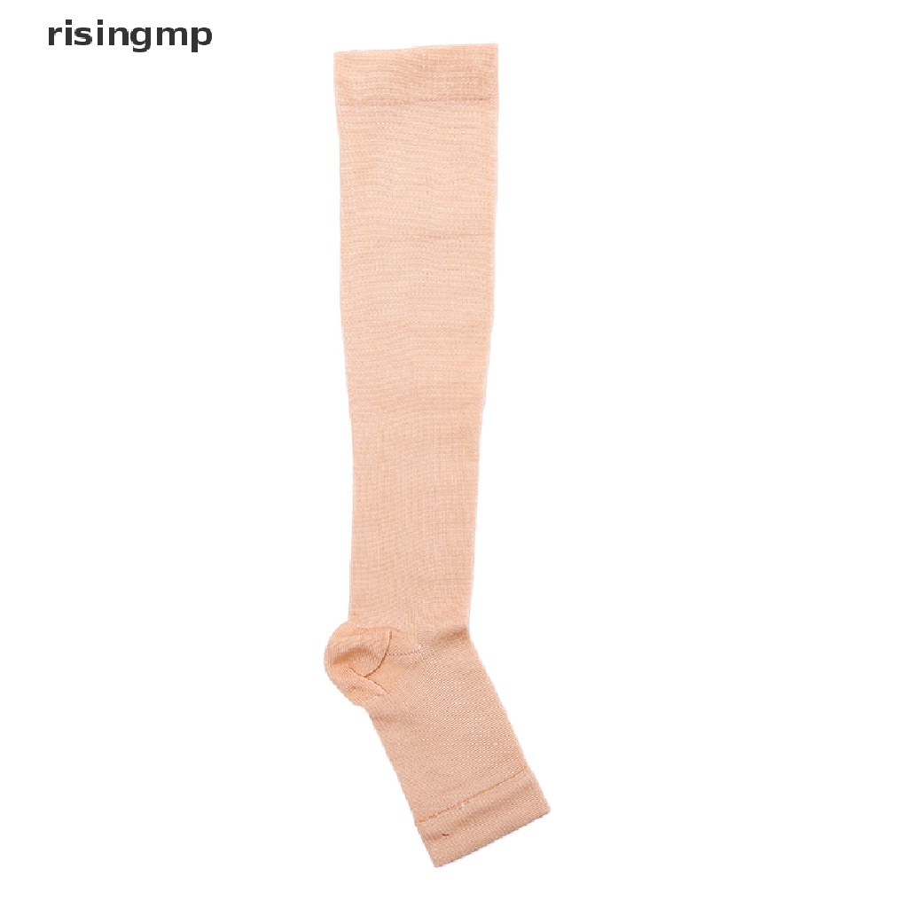 1 Đôi Tất Nén Bảo Vệ Ngón Chân Giảm Đau Chất Lượng Cao ♨Trên đó