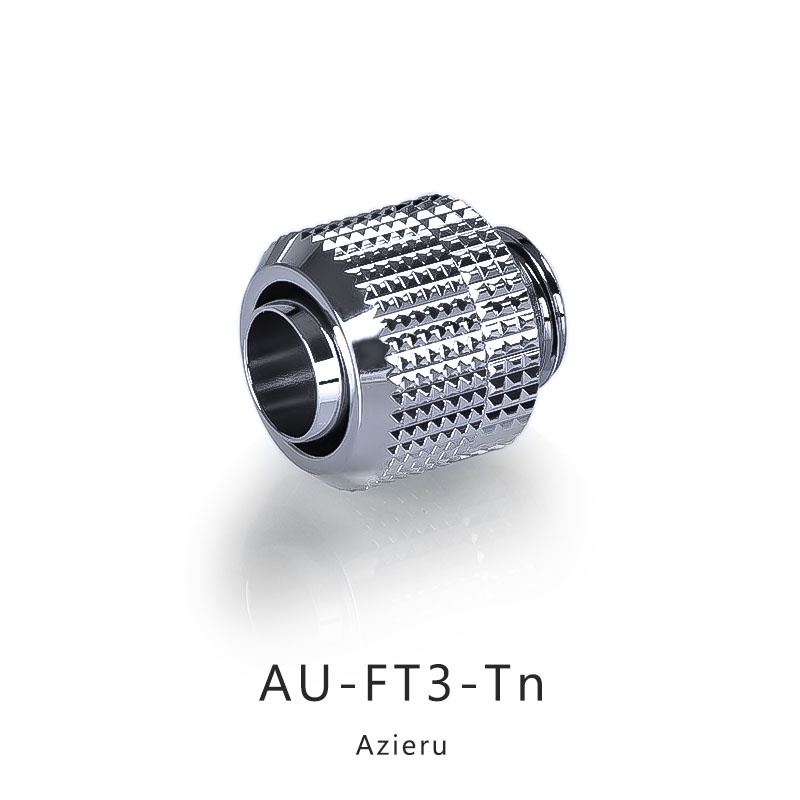 Bykski Azieru 6/8 cái / lốc Đầu nối mềm cho 10 / 13mm  10 / 16mm  Đầu nối nén ống AU-FT3- TN
