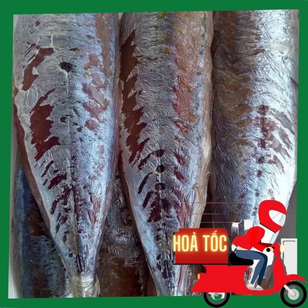 Cá Nục 1 nắng bỏ đầu lột da - Cá Nục 1 nắng