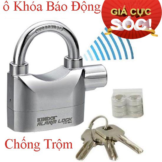 Ổ Khóa Báo Động Chống Trộm Cao Cấp