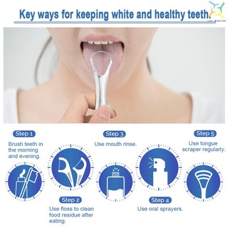 Dụng Cụ Cạo Lưỡi
Bằng Thép Không Gỉ Nhỏ Gọn Có Thể Tái Sử Dụng Cho Người Lớn Và Trẻ Em