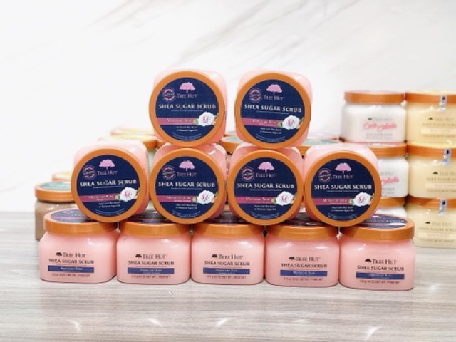 Tree Hut Shea Sugar Scrub 510gr đường hữu cơ tẩy da chết cơ thể hàng Mỹ | BigBuy360 - bigbuy360.vn