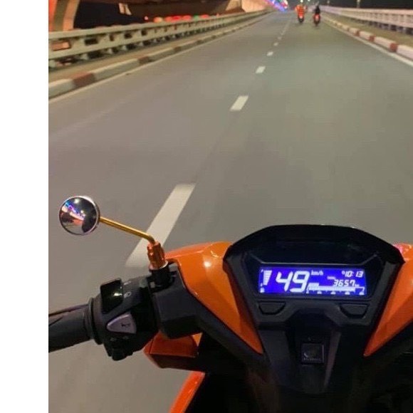 Gương Xe Máy Nhỏ Xinh Mini đường kính 3cm, Gương nhí cầu lồi gắn Xe Máy