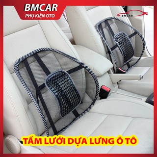 Tấm Lưới Tựa Lưng Ghế Ô Tô - Ghế Văn Phòng Chống Mỏi Thoáng Khí