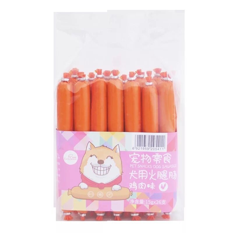 Xúc xích cho chó nhiều vị hấp dẫn