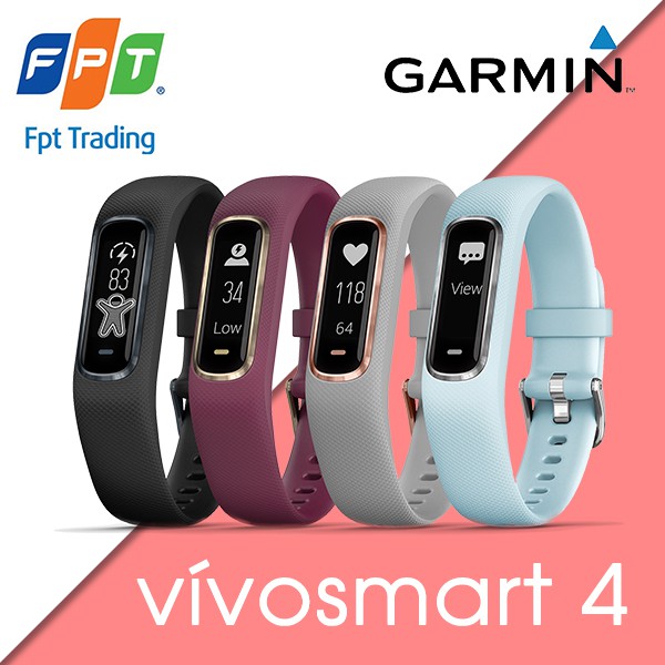  Vòng đeo tay Garmin Vivosmart 4