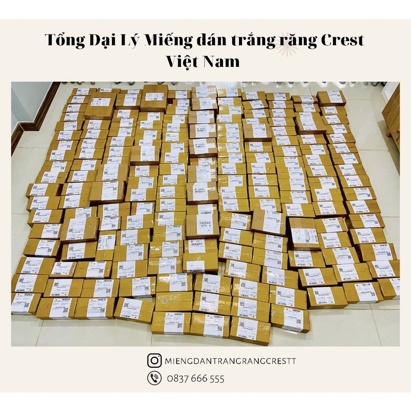 Kem đánh răng Crest 3D White