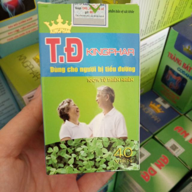Combo 5 hộp Tiểu đường kingphar