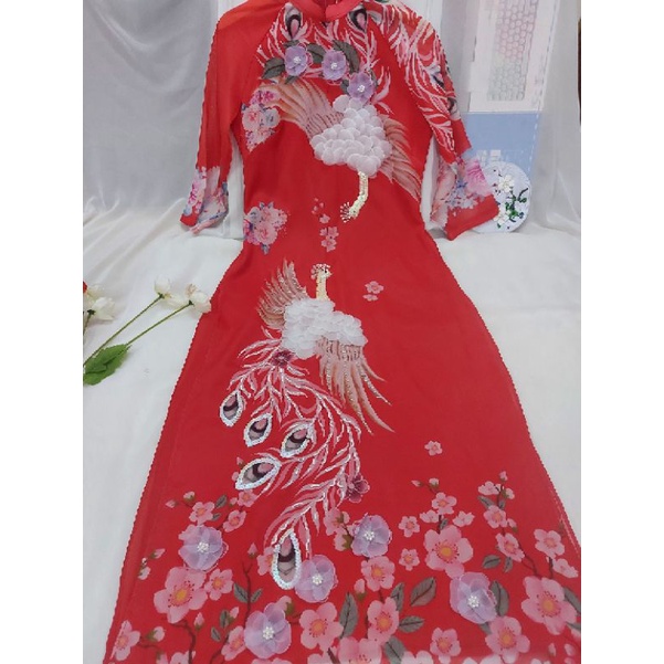 🥰 Oa dài cách tân cao cấp 4 tà đẹp sang chảnh hàng may kĩ chuẩn cao cấp