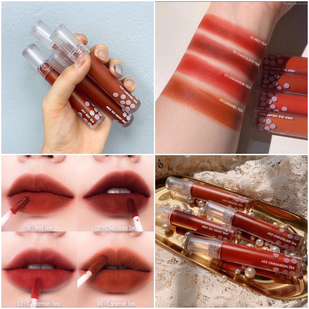 Son Kem Trà Sữa Romand Milk Tea Velvet Tint Đủ Màu | BigBuy360 - bigbuy360.vn