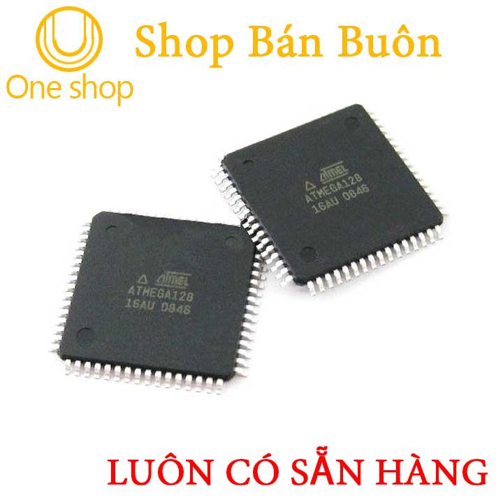 Vi ĐK ATmega128A-AU TQFP64 Mới