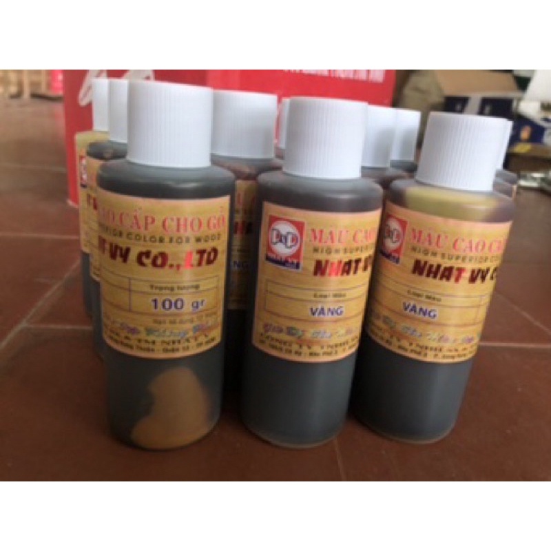Tinh màu pu cho đồ gỗ hàng công ty bảo hành 12 tháng