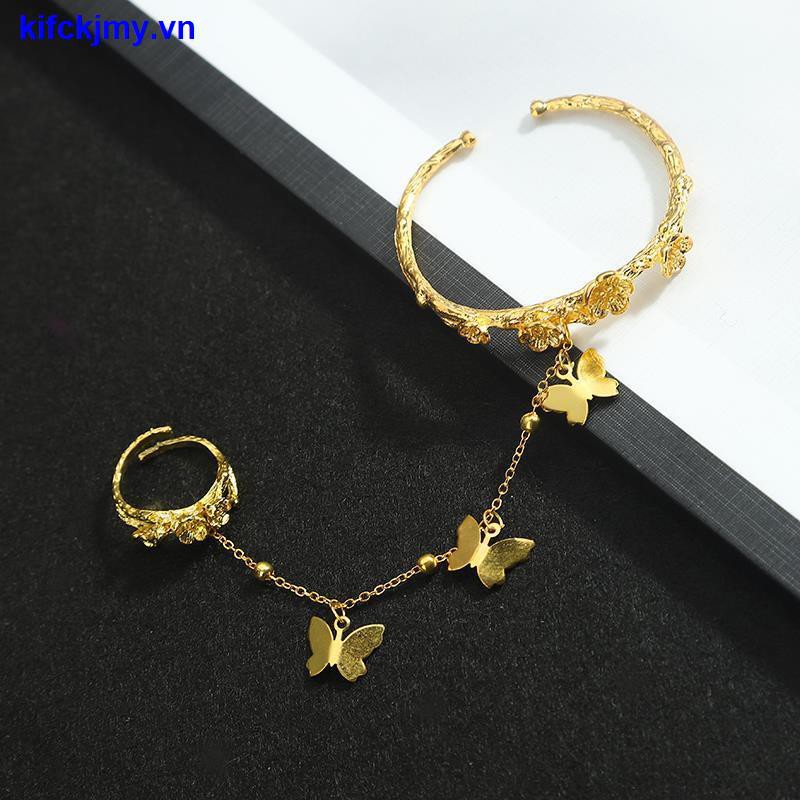 Vòng đeo tay đính chuông phong cách cổ điển dành cho nữ