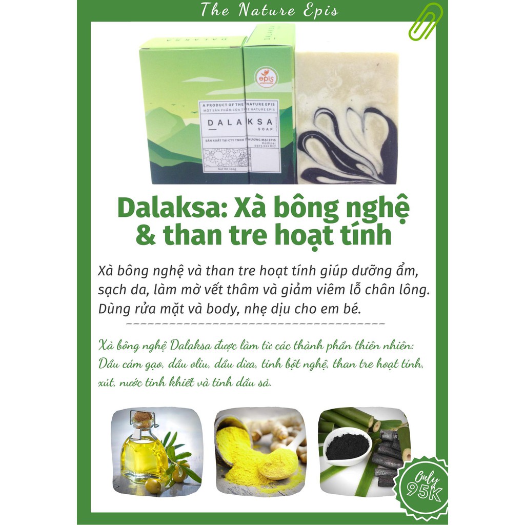 Xà bông nghệ than tre Epis Dalaksa | BigBuy360 - bigbuy360.vn