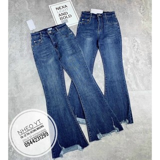 QUẦN JEANS ỐNG LOE