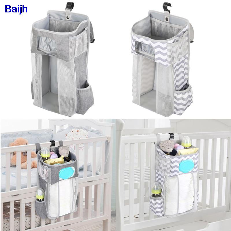 Túi Đựng Tã Lót Treo Nôi Em Bé Tiện Lợi