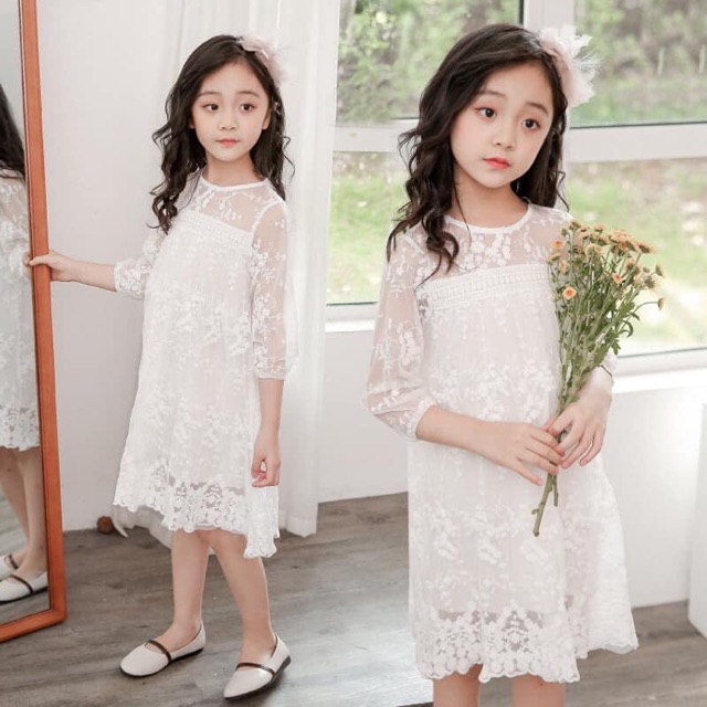 Combo váy trắng