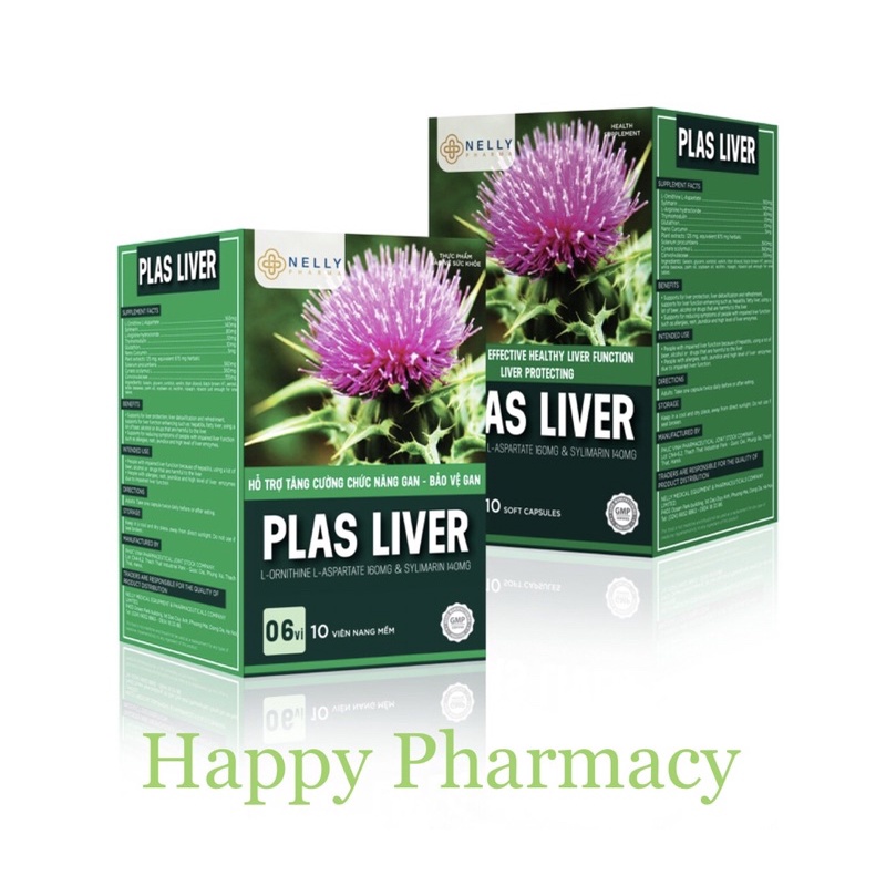 Viên uống bổ gan PLAS LIVER (hộp 60viên )