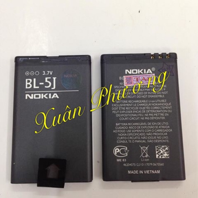Pin Lumia 520/ 525/ 530 BL-5J