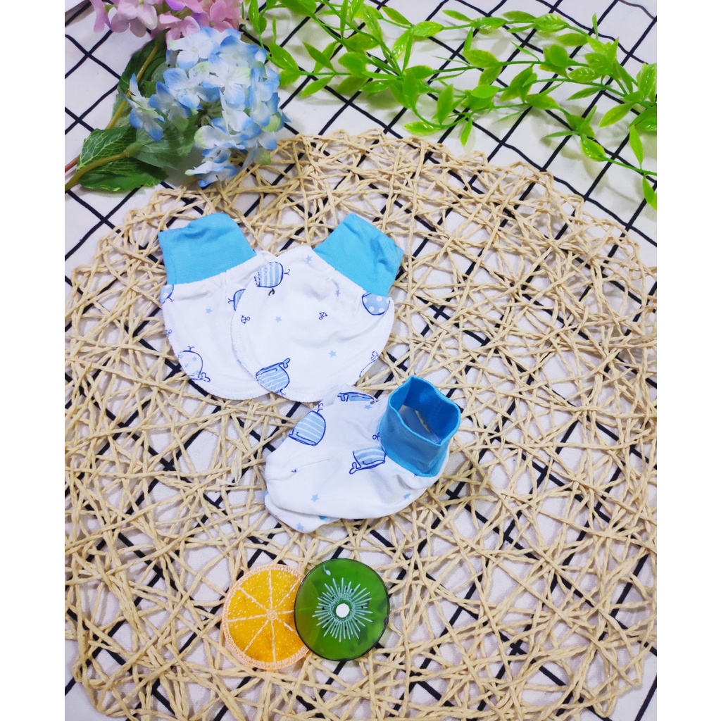 Xả kho sét bao chân bao tay chất sợi tre Avaler cho bé