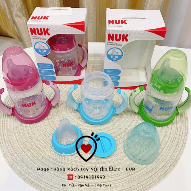 Bình tập uống NUK Đức 150ml ( Săn sale )