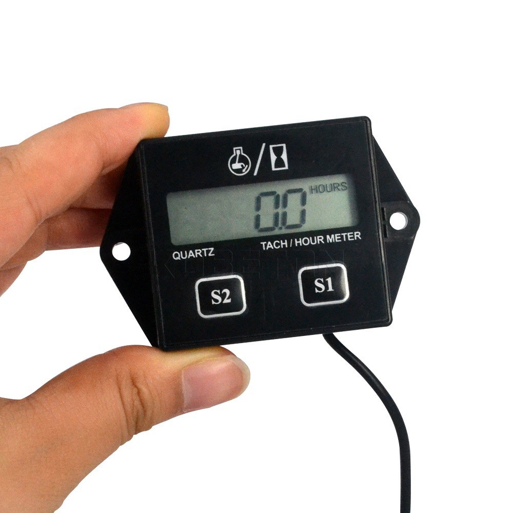 Đồng Hồ Đo Tốc Độ Kỹ Thuật Số KEBIDUMEI Màn hình LCD