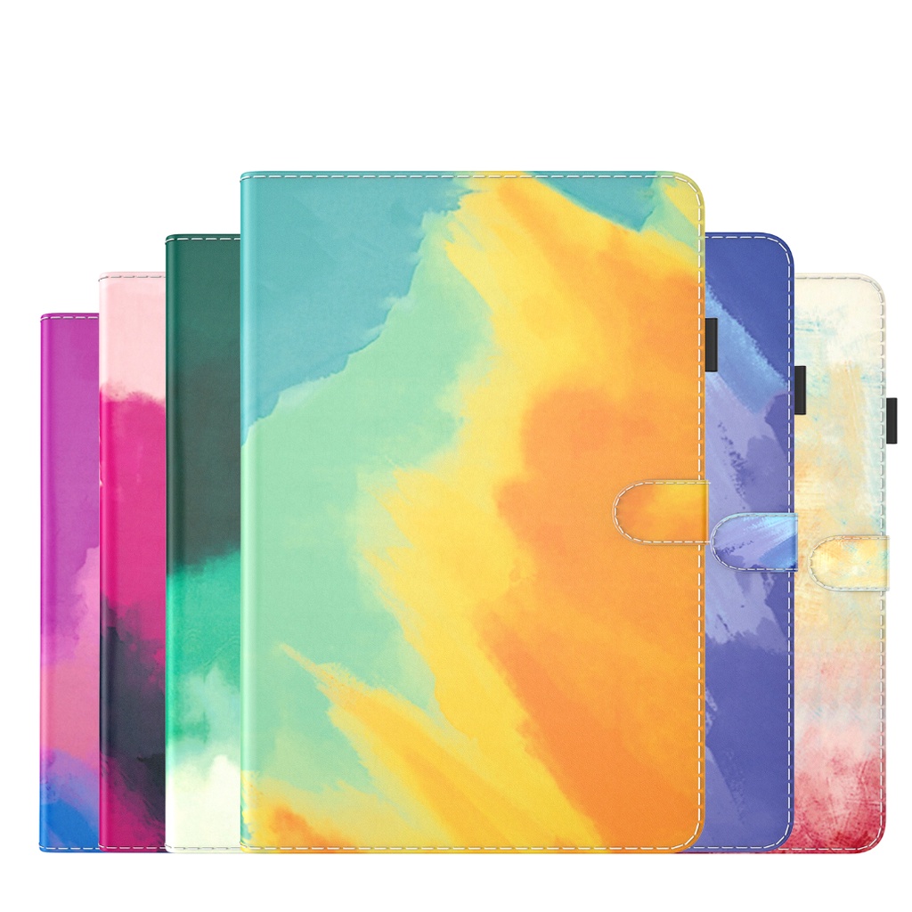 Bao Da PU Nắp Gập Kiểu Ví Cho Samsung Galaxy Tab A8 10.5" (2021) SM-X200 X205 Tab S8 11.0" SM-X700 X706 Tab S8+ / S8 Plus 12.4" SM-X800 X806