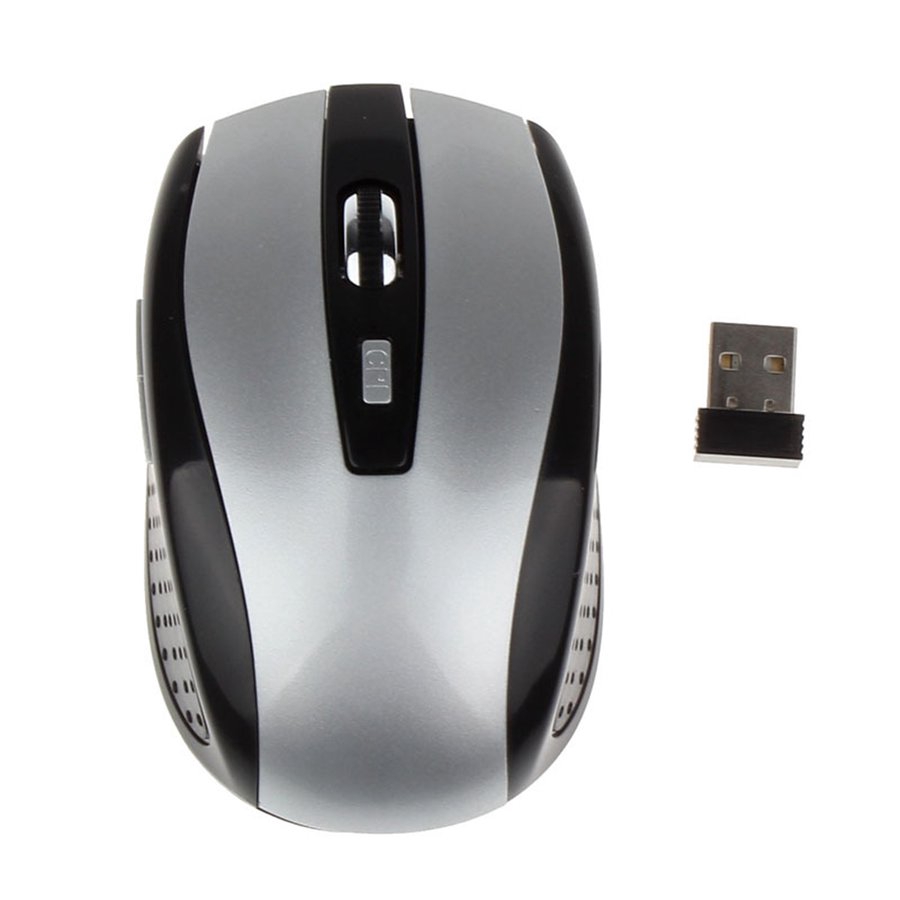 Chuột không dây USB 2.4G 6D 1000DPI cho máy tính