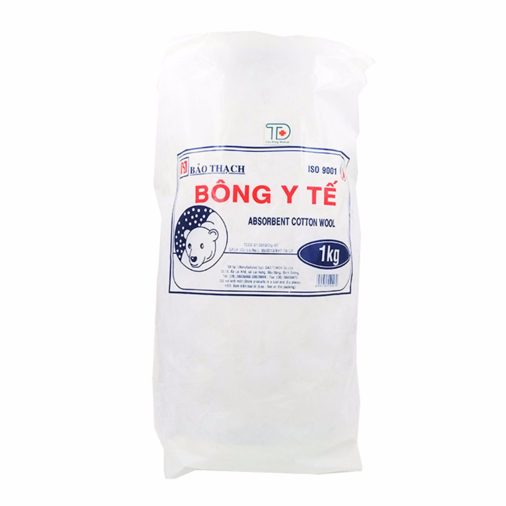 Bông y tế Bảo Thạch không thấm nước 1 kg