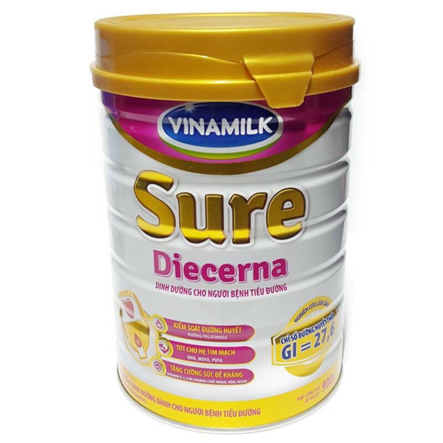 Sữa Bột Vinamilk SURE Diecerna 900Gr