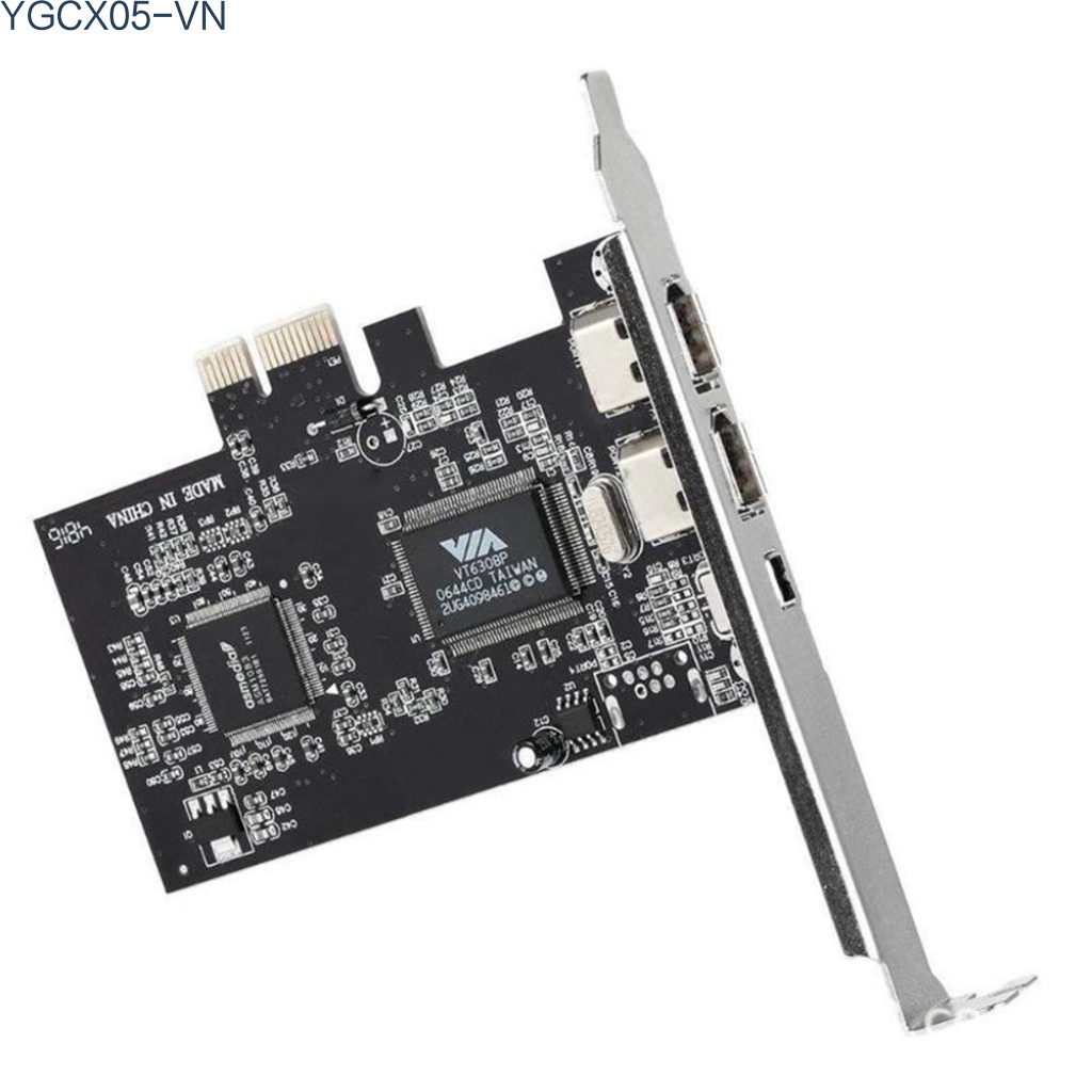 Thẻ Mở Rộng 1394a Pci-E Video Với 3 Cổng Pci-E 800 / 400 / 200 / 100mbps | BigBuy360 - bigbuy360.vn