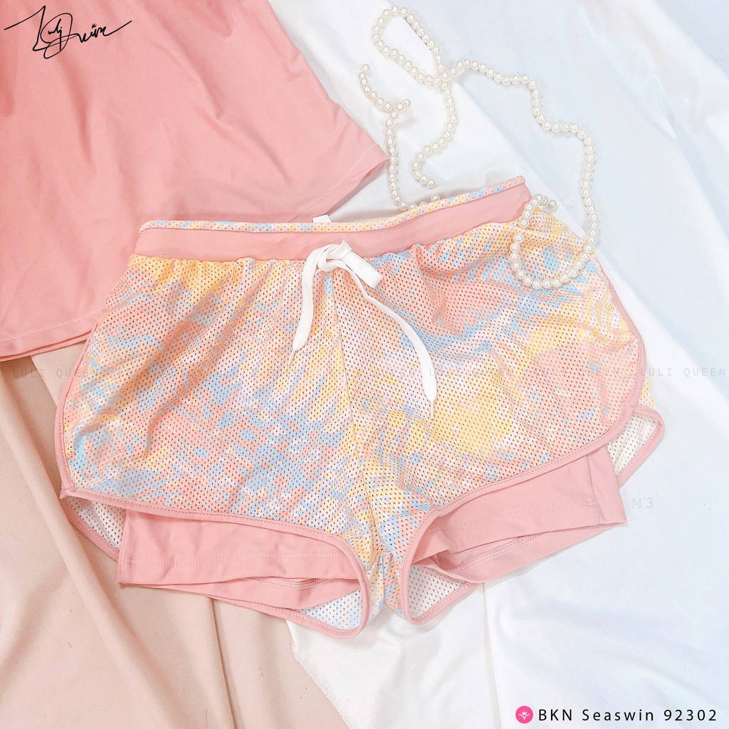 BIKINI Seaswin Cao cấp 92302 [CHE KHUYẾT ĐIỂM][MẶC LÀ ĐẸP] Mềm, mịn, Cộc tay đùi [HÀNG CÓ SẴN]