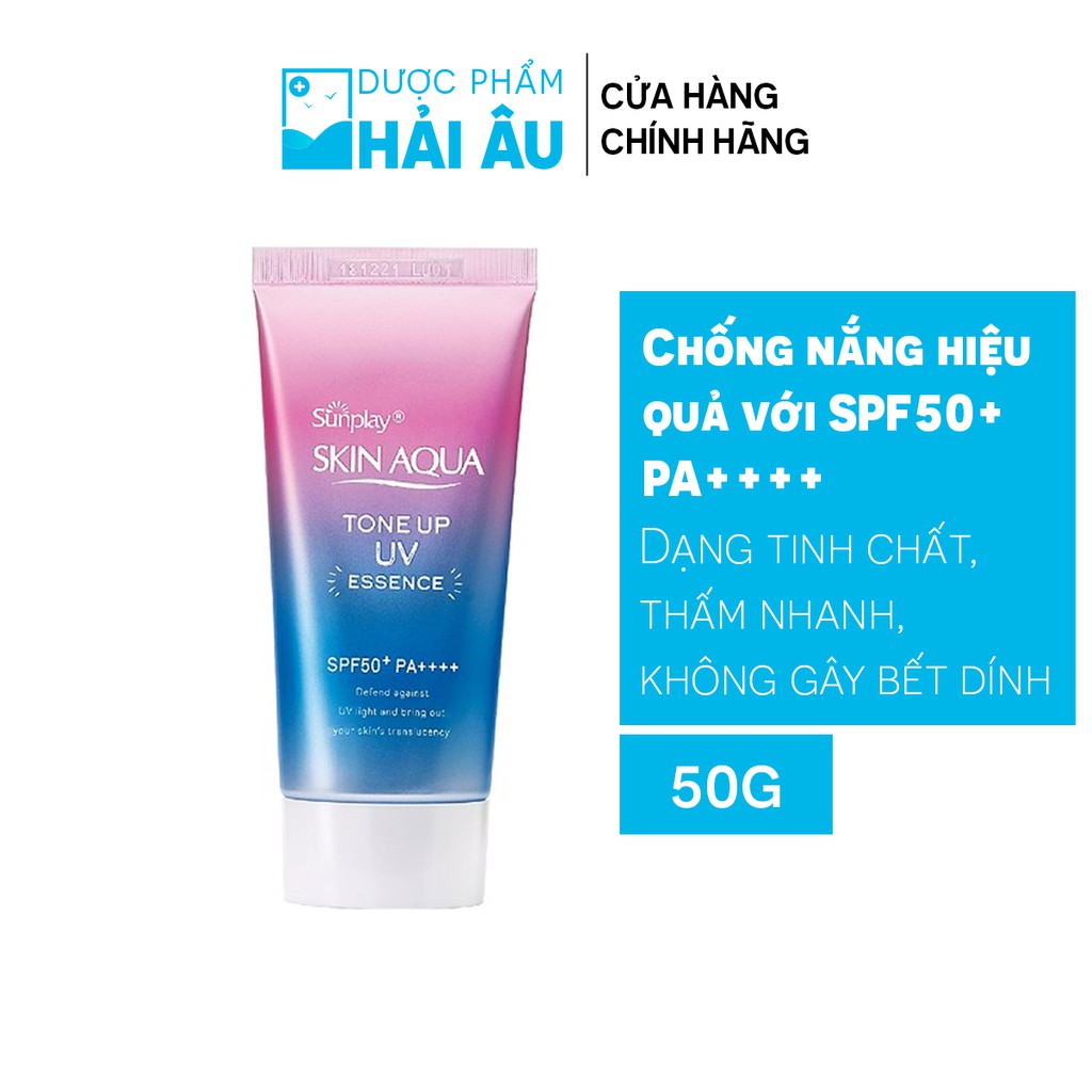 Tinh Chất Chống Nắng Hiệu Chỉnh Sắc Da Sunplay Skin Aqua Tone Up UV Essence SPF50+ PA++++ (50g)