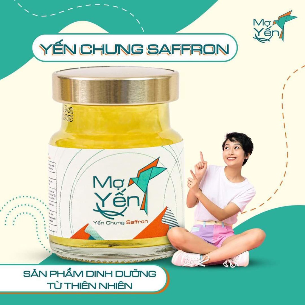 25% YẾN THẬT- COMBO 10 HỦ YẾN CHƯNG NHỤY HOA NGHỆ TÂY (SAFFRON), GIẢM MẤT NGỦ CẢI THIỆN TRÍ NHỚ