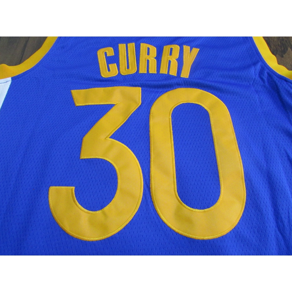 Áo Bóng Rổ Thêu Họa Tiết Golden State Warriors số 30 Stephen Curry Thời Trang Năng Động