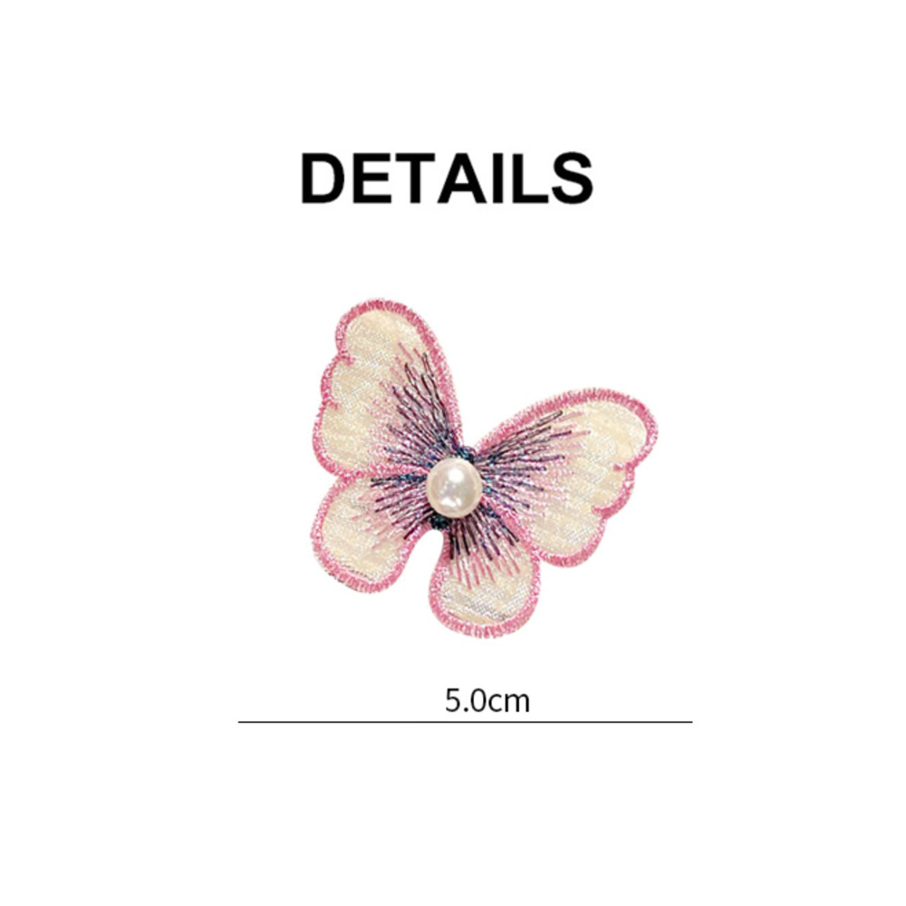 Set 2 Miếng Dán Tóc Dễ Thương Cho Bé Gái