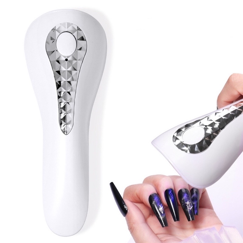 Máy hơ gel móng mini tích tiện 18w 5 bóng đèn