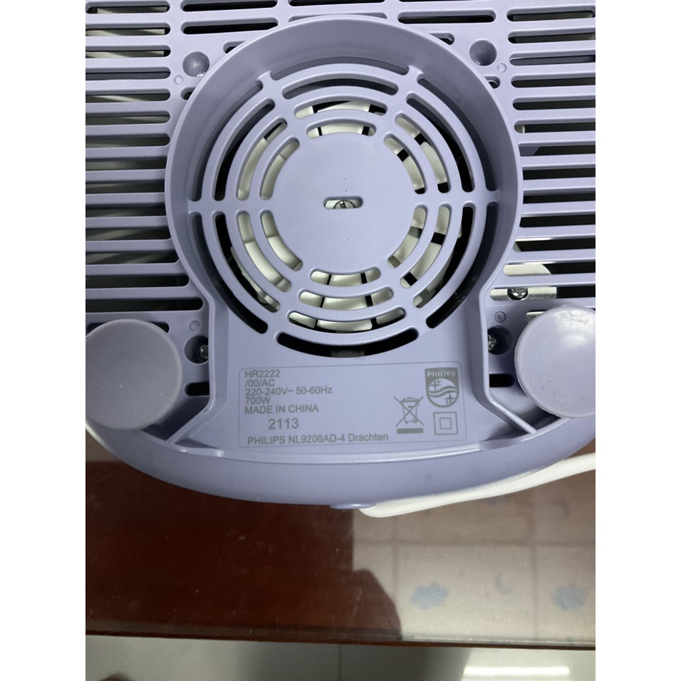 Máy xay sinh tố Philips HR2222/00 cối lớn thủy tinh - Hàng trưng bày