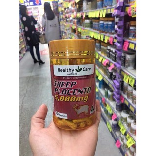 Nhau Thai Cừu Úc Sheep Placenta 5000mg 100 Viên