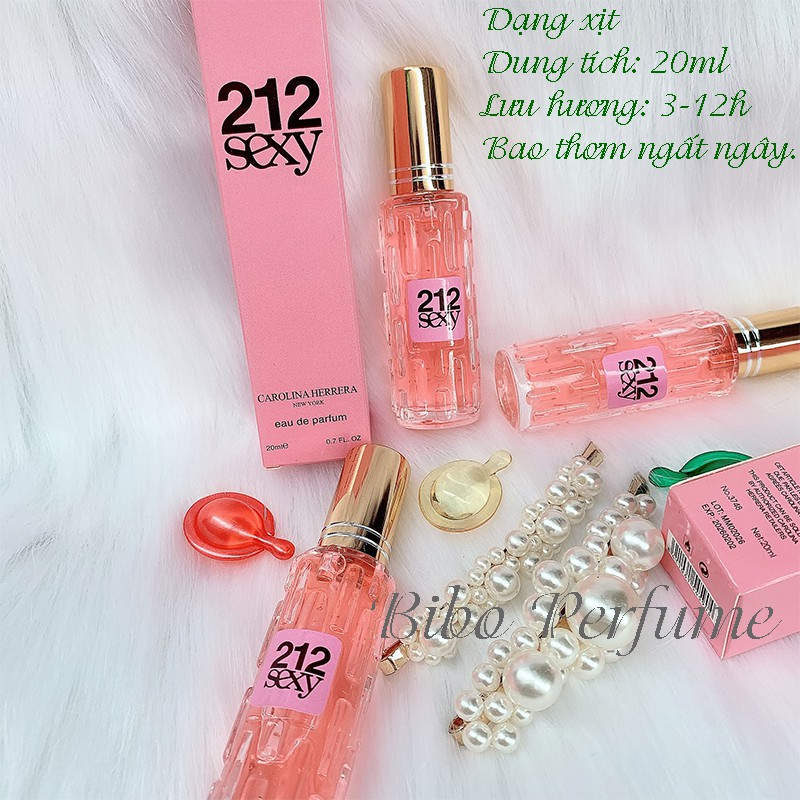 NƯỚC HOA NỮ MINI 212 SEXY WOMEN 20ML