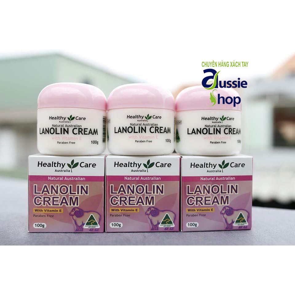Kem cừu Healthy Care Lanolin cream with Vitamin E