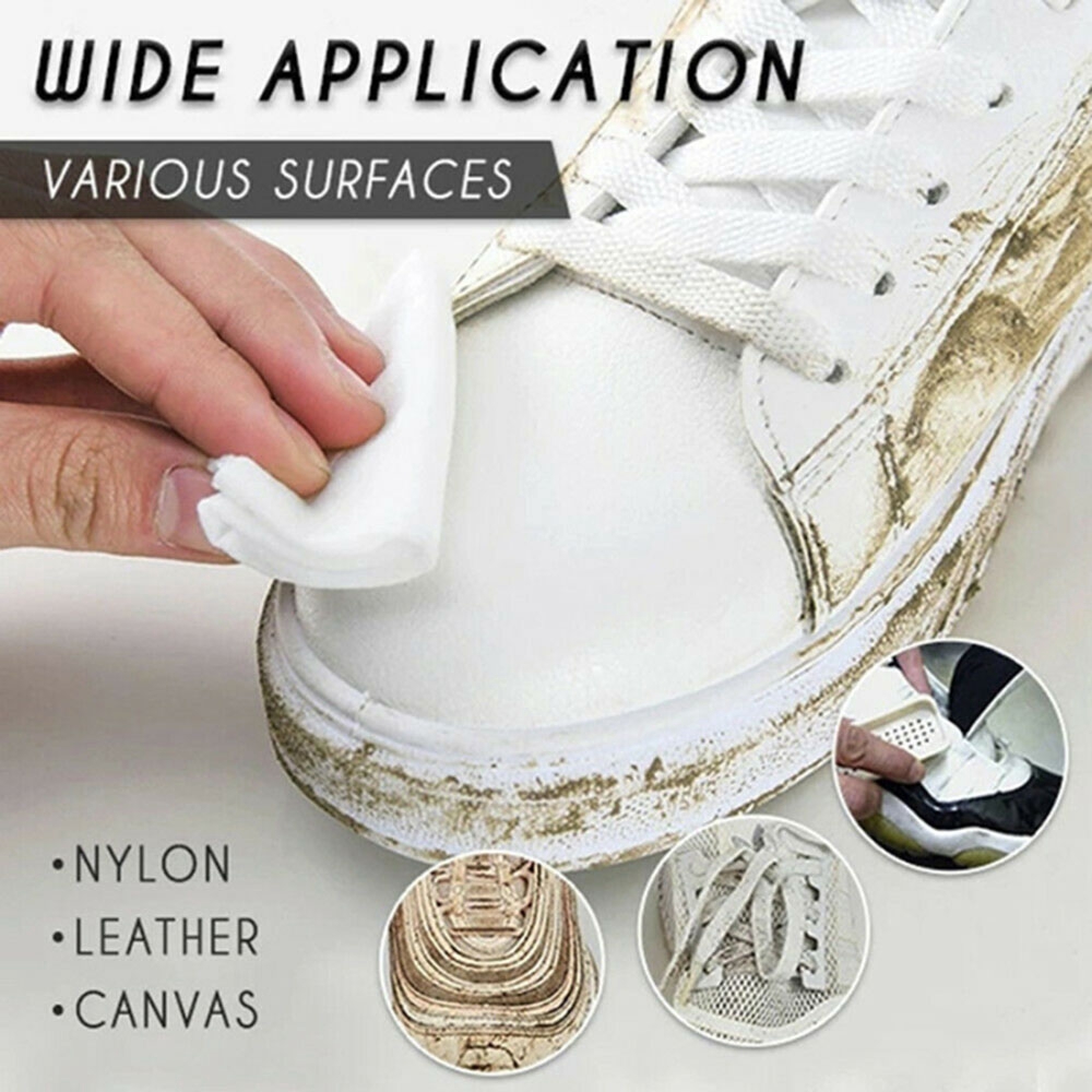 Bộ 12 khăn giấy ướt lau vệ sinh giày trắng nhanh chóng dùng một lần