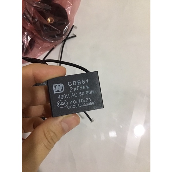 Tụ quạt điện 1,5uf 2uf 2,5uf 3uf 4uf
