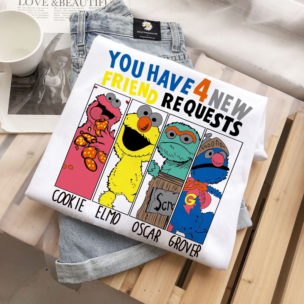 Áo Thun Thể Thao Tay Ngắn Dáng Rộng In Hình Chuột Mickey Disney Cho Nam Nữ