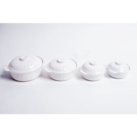 Thố Nhựa Melamine Màu trắng Nhiều Size