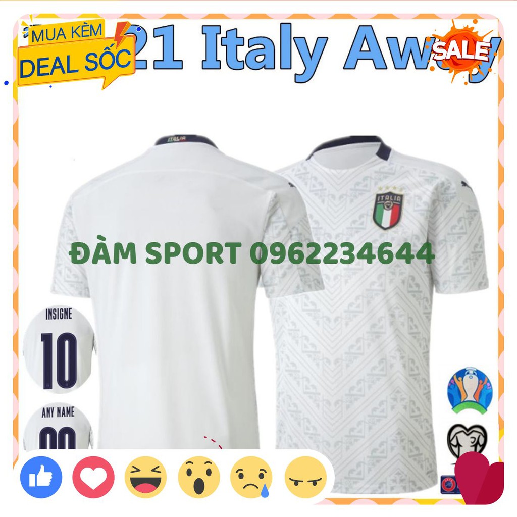 Áo Bóng Đá  Italy sân khách Thái Lan AAA 19/20 , Áo Đá Banh Đẹp