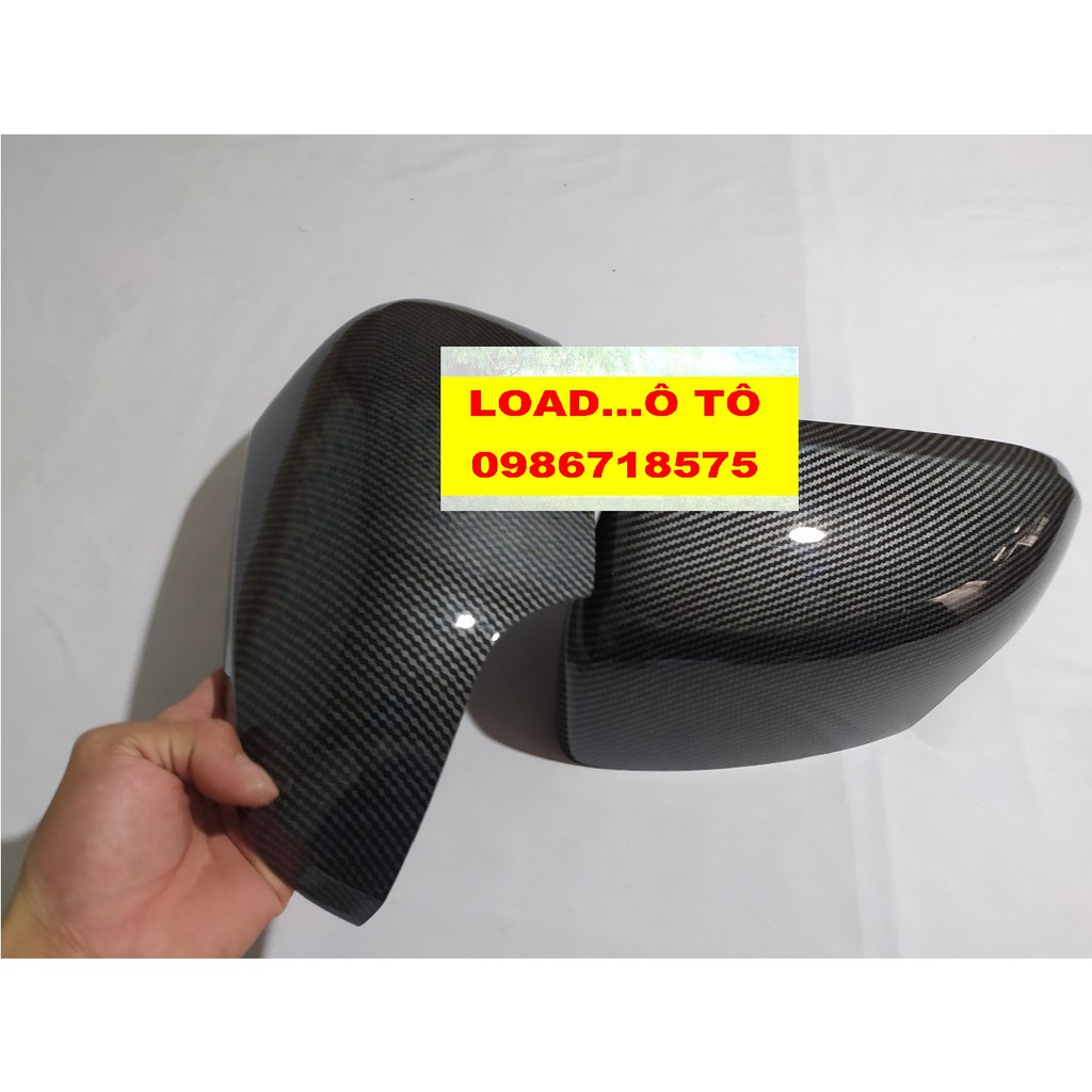 Bộ Ốp Gương Carbon Ford Ranger 2022-2016 Có Đủ Mẫu Có Xi Nhan, Không Xi Nhan