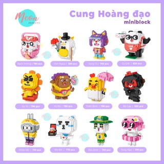 Xếp hình lego Cung Hoàng Đạo - Miniblock Horocope Zodiac - size L