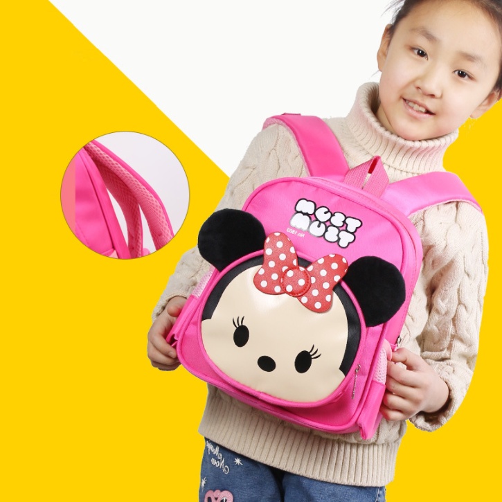 Balo in hình chống thấm nước, chống xước cho bé, Balo Cho Bé Đi Nhà Trẻ Size 30cm BALO-545