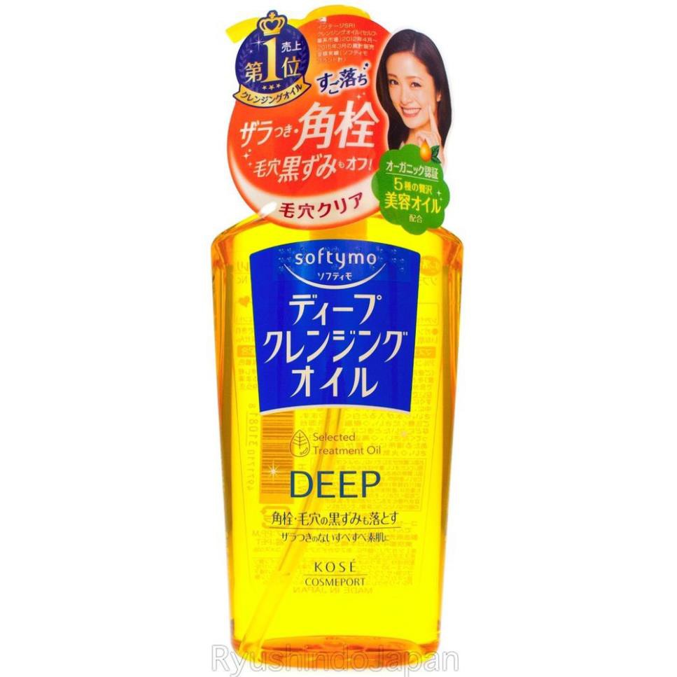 Dầu Tẩy Trang KOSE Softymo Deep Cleansing Nhật Bản